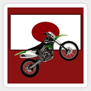 Japanese Enduro Motocross Kawasaki KLX450R Magnet